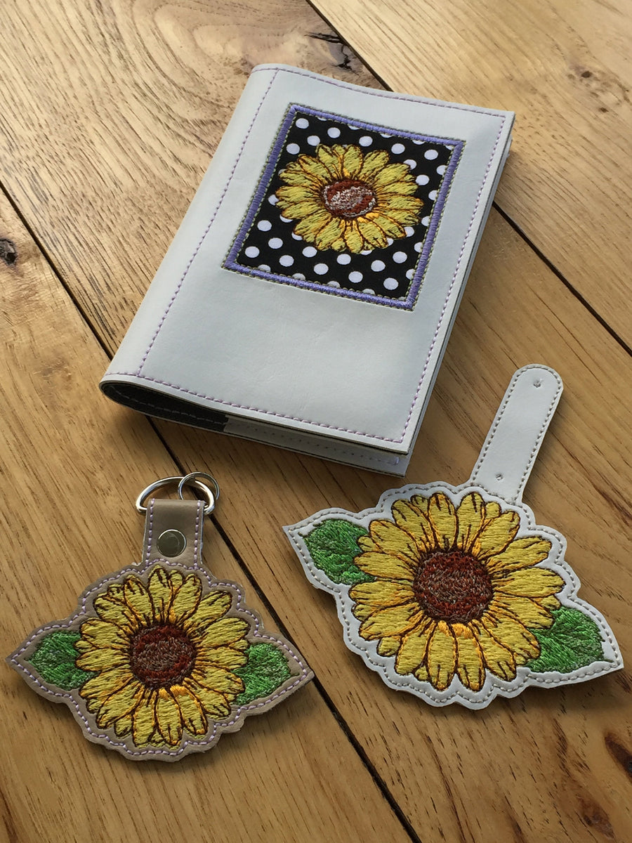 DIGITAL FILE 5x5 hoop Sunflower filled embroidery design Memo pa ThreadMode Embroidery